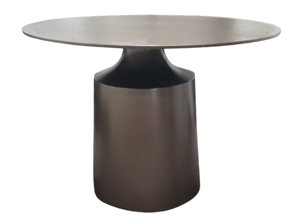 Base de mesa cónica con cuello