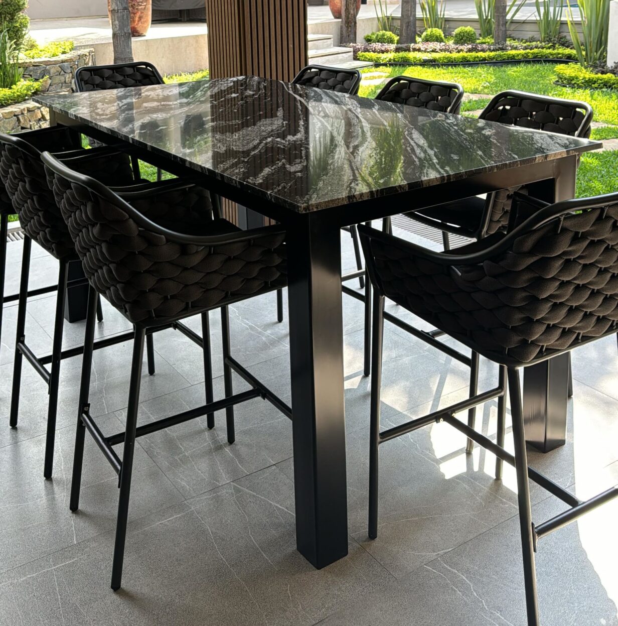 Base de mesa patas cuadradas